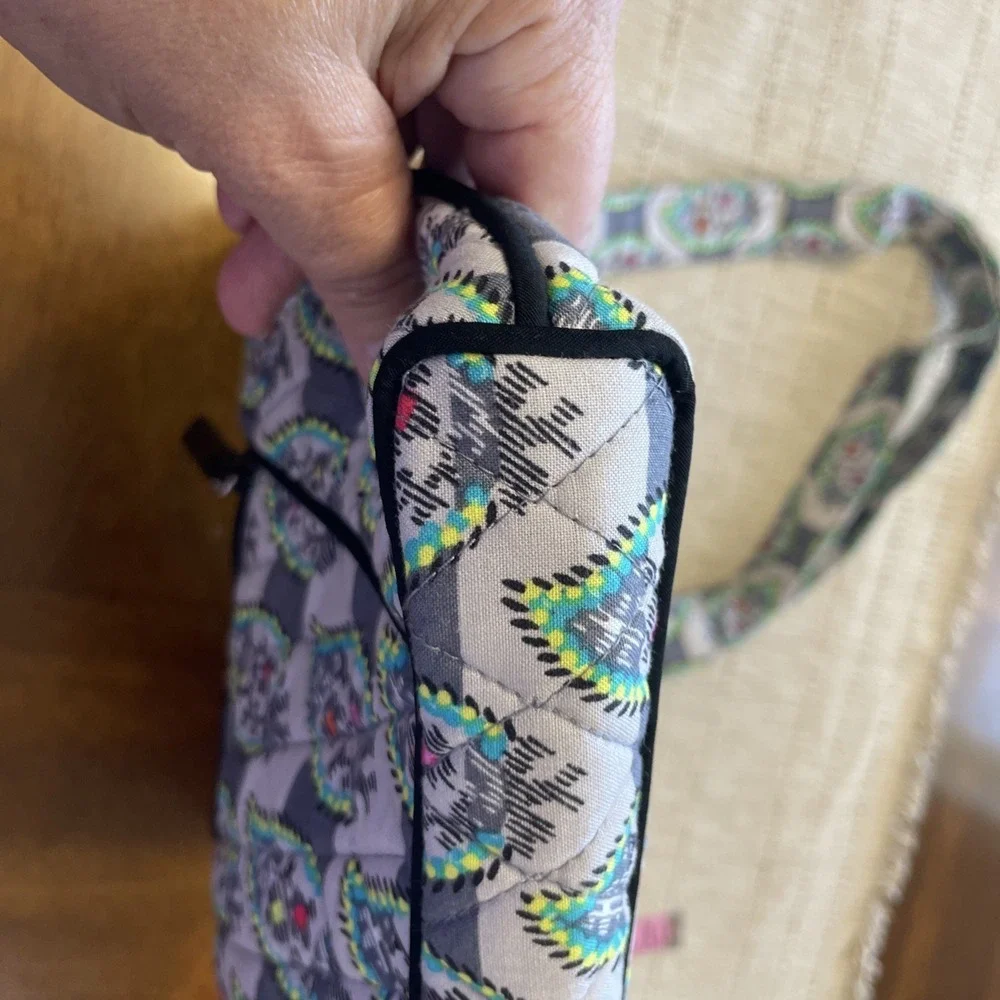 Vera Bradley Crossbody Multi Color Purse /Cross Body Bag With Matching Wallet